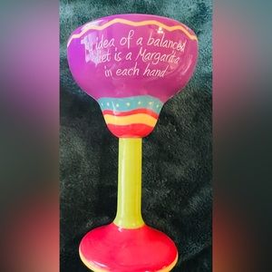 Funky margarita glasses